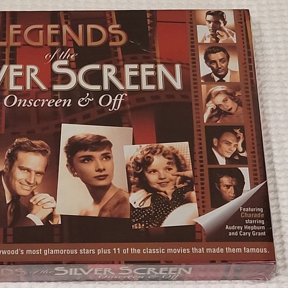 (SOLD) Legends of the Silver Screen Onscreen 10 DVDs Classic DVD Movies & Bios - Picture 3 of 9